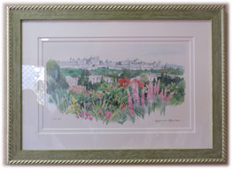 八尾市恩智の歯医者、院長が描く絵画